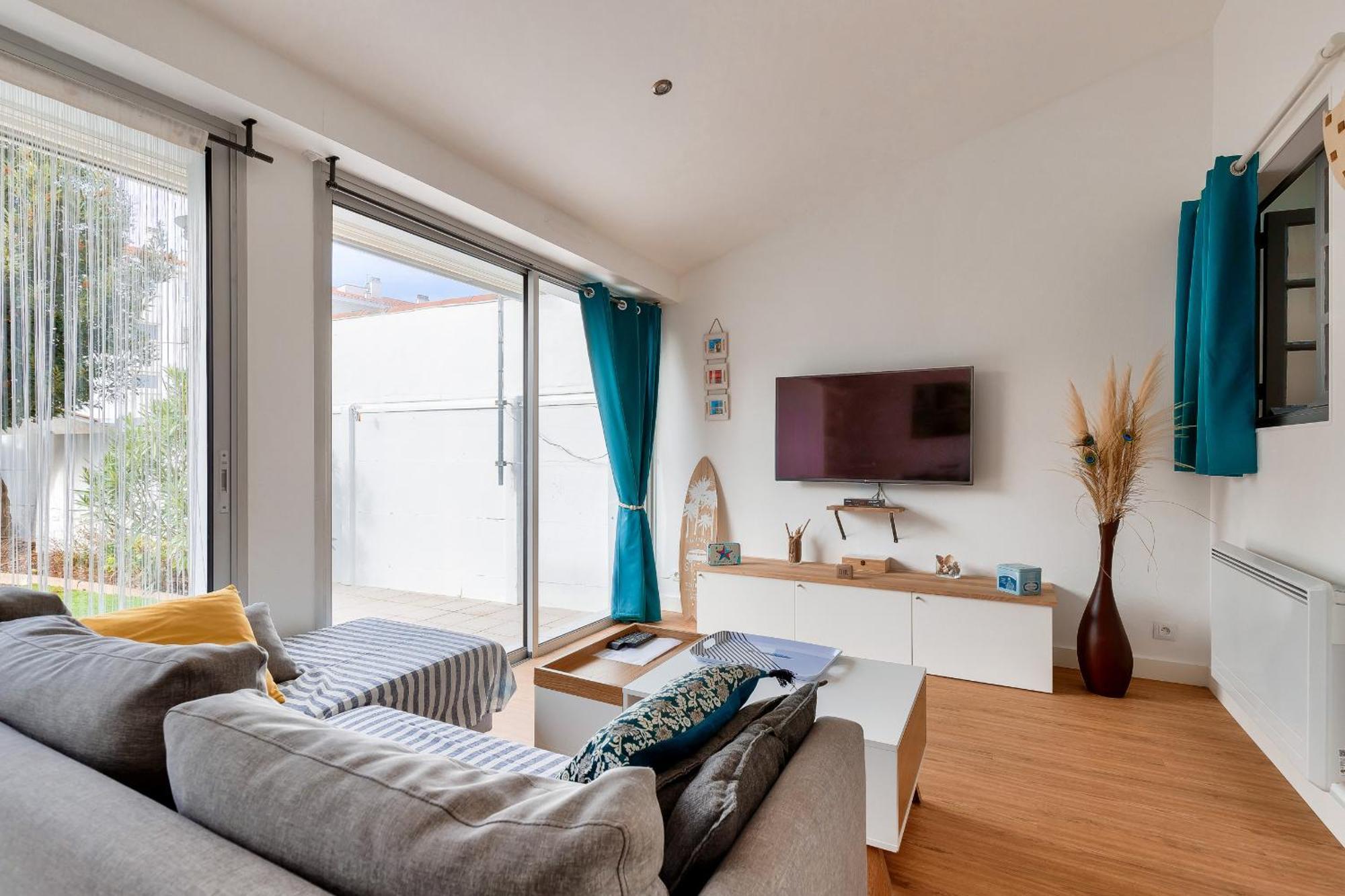Entre Coeur De Ville Et Plage, Maison Pour 8 Saint-Gilles-Croix-de-Vie Exterior foto